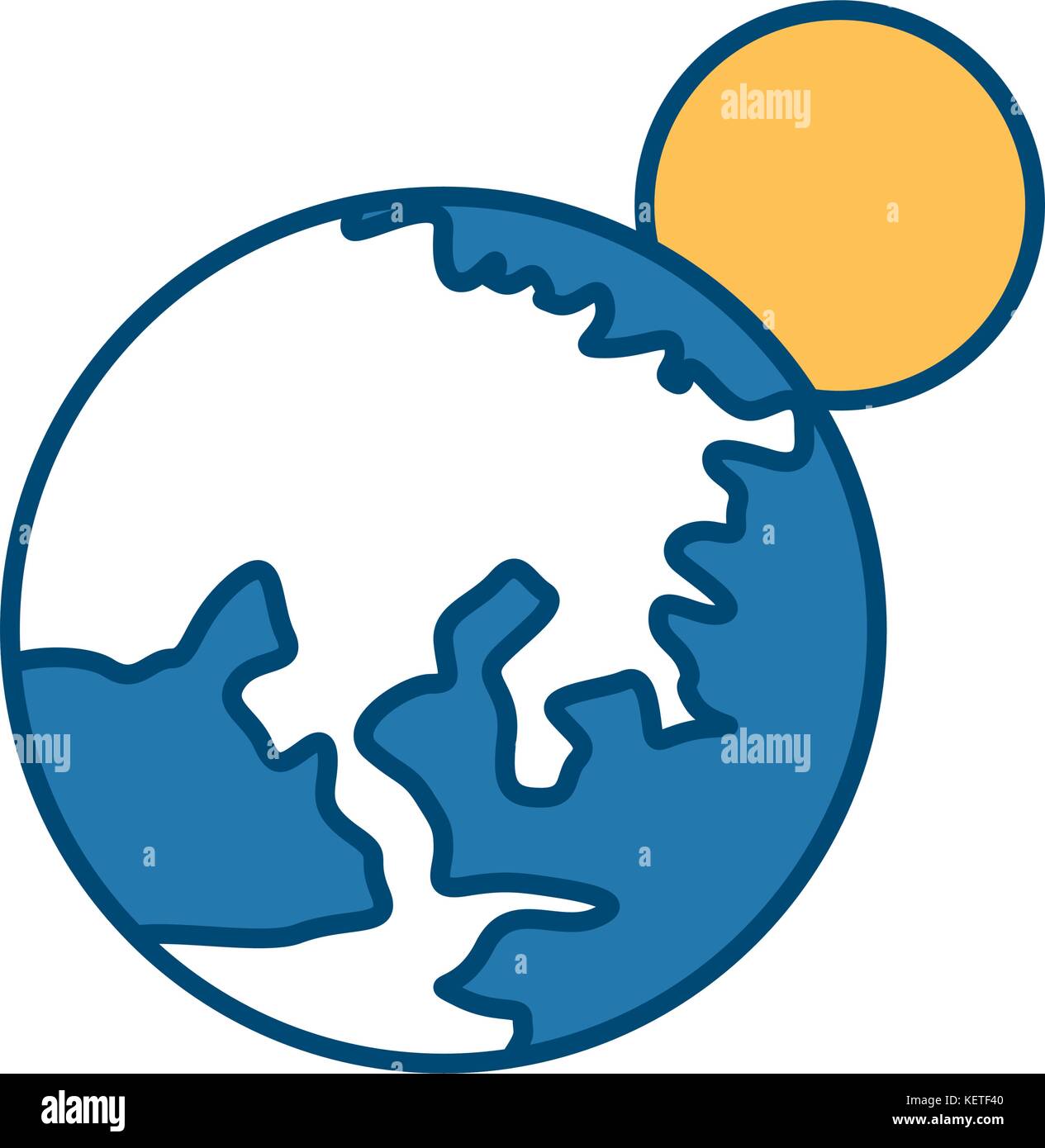 Earth world isolated Stock Vector Image & Art - Alamy
