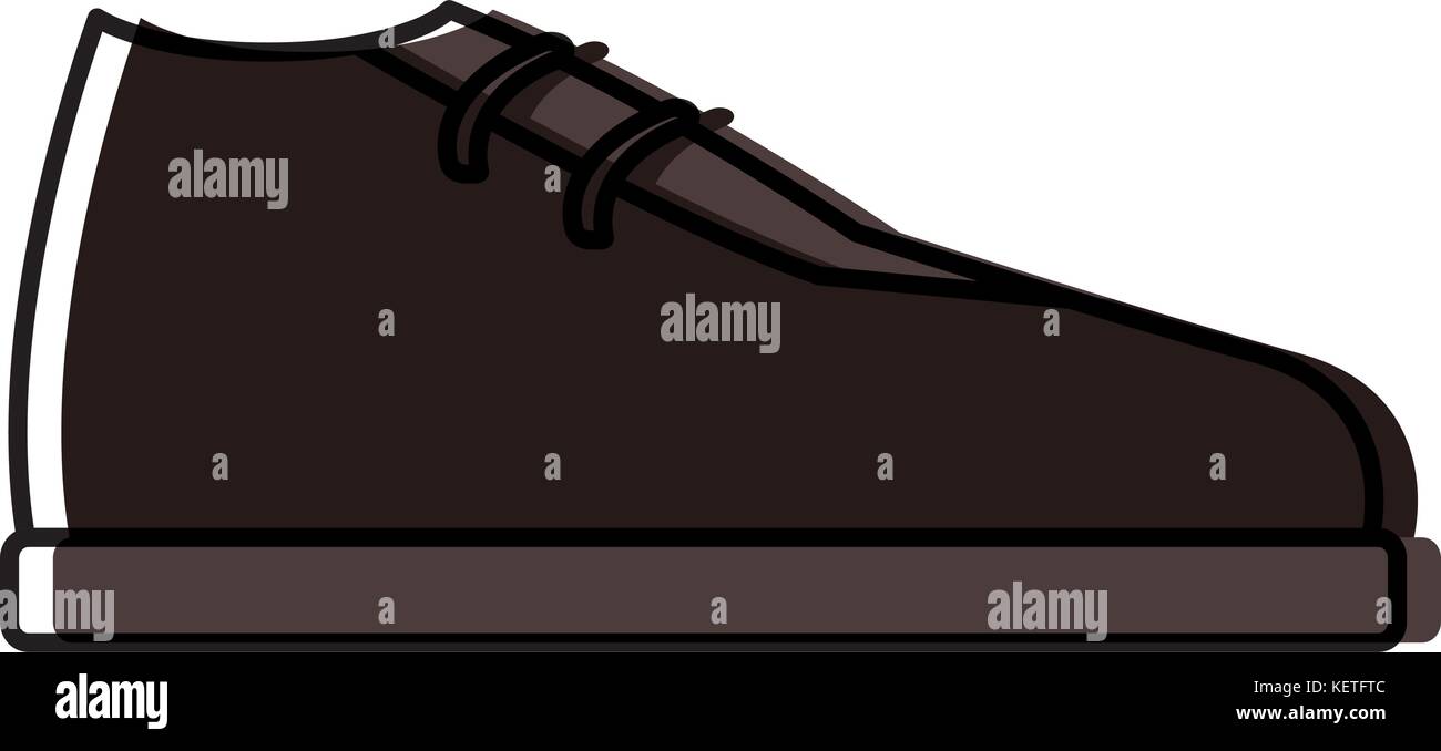 Elegant male shoe Stock Vector Image & Art - Alamy