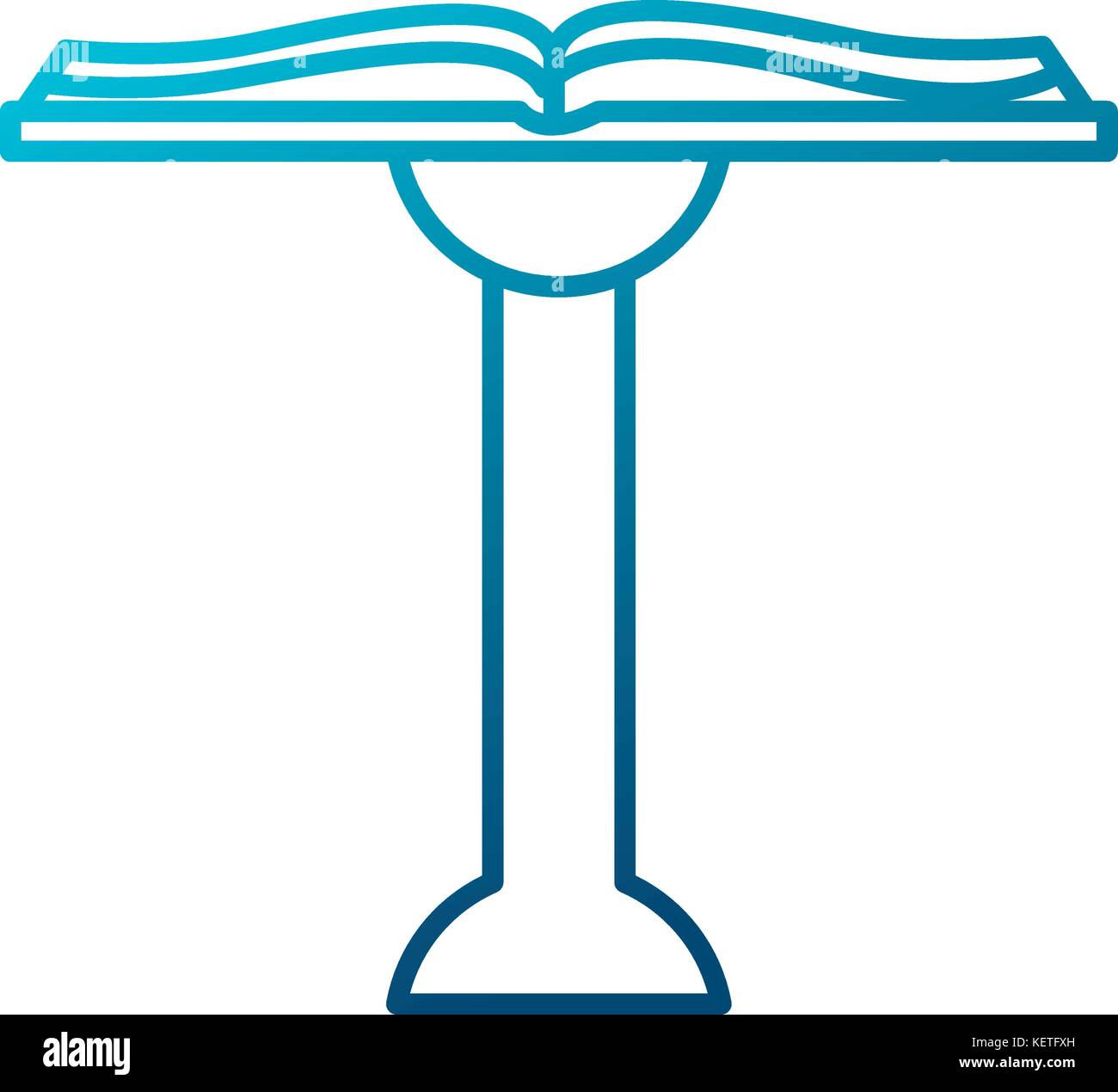 Book open isolated Stock Vector Image & Art - Alamy