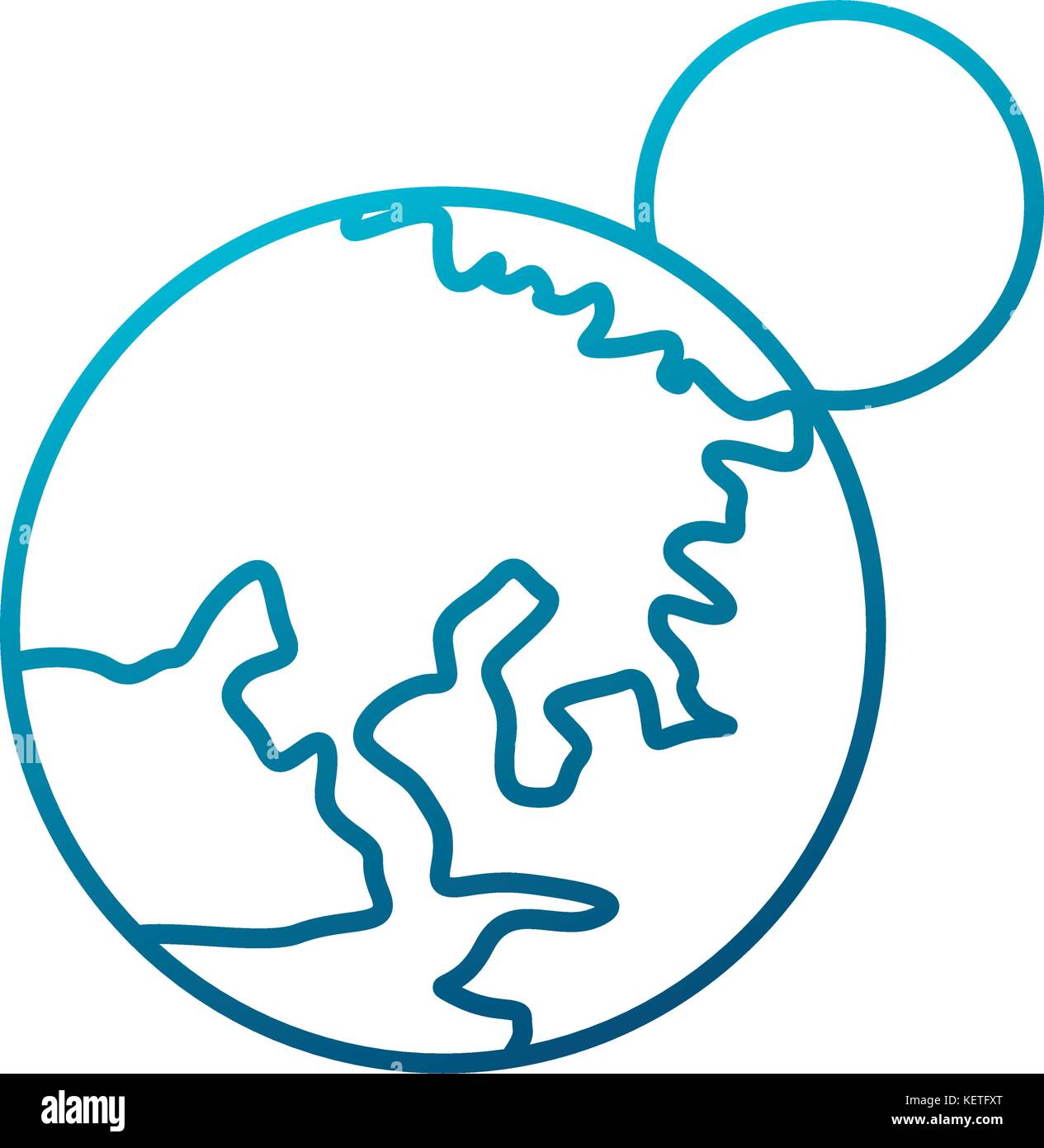 Earth world isolated Stock Vector Image & Art - Alamy