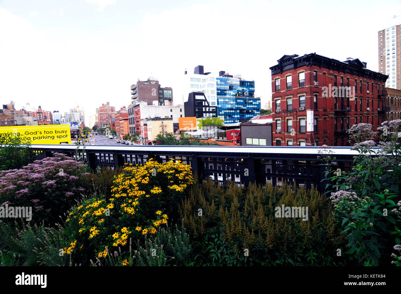 The High Line Park in Manhattan, New York Stock Photo Alamy