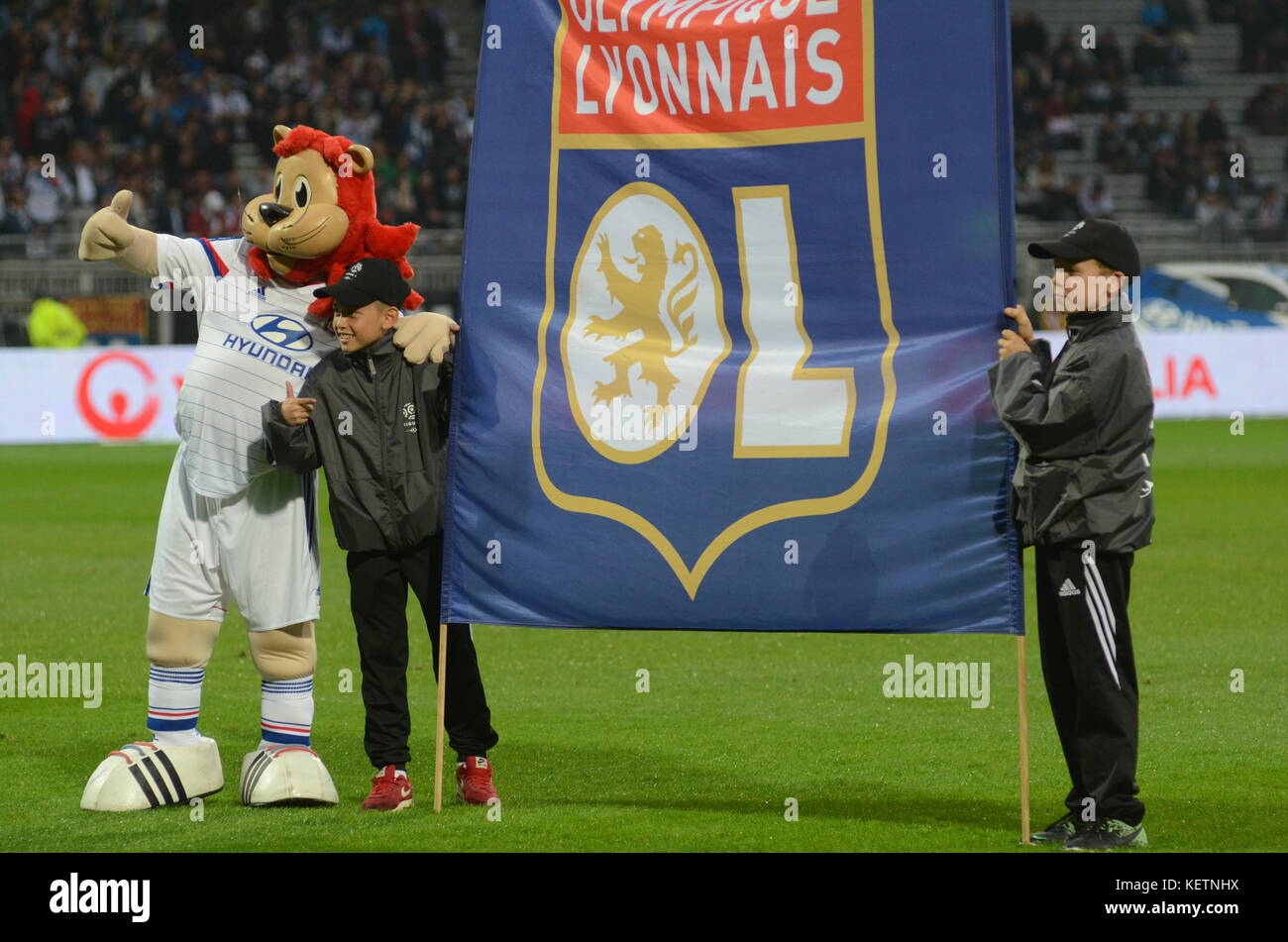 Drapeau Olympiques Lyonnais Gerland - Collection