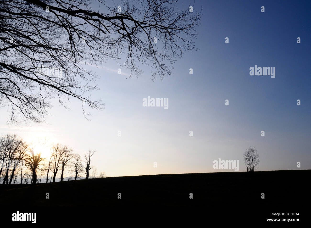 Backlight landscape hi-res stock photography and images - Alamy