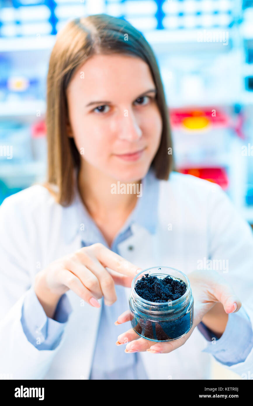Fish caviar research in laboratory. Food Processing and Quality Control Fish Stock Photo Alamy