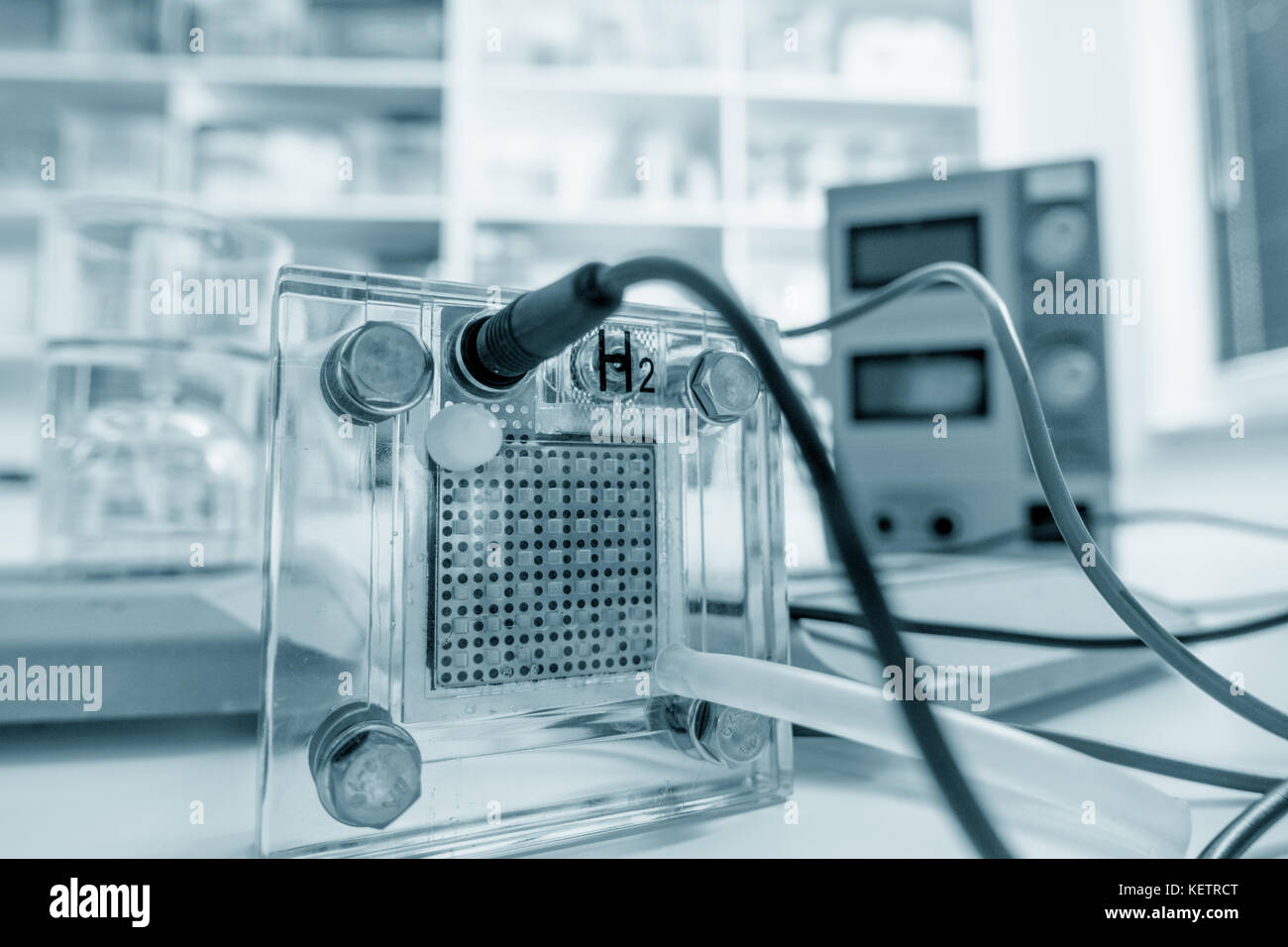 Pem fuel cell Stock Photo Alamy