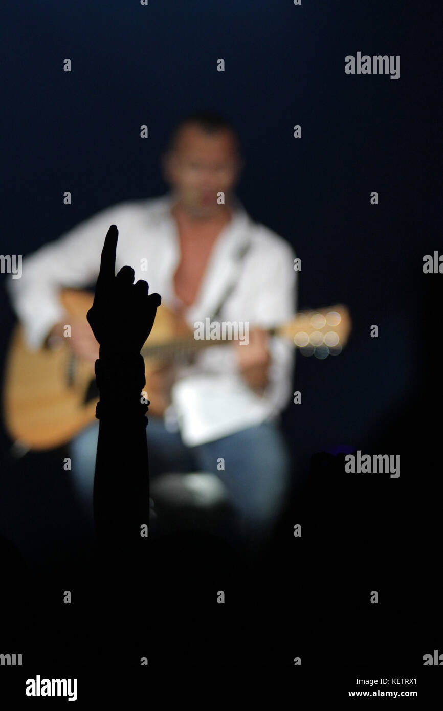 the singer - number one! Stock Photo - Alamy