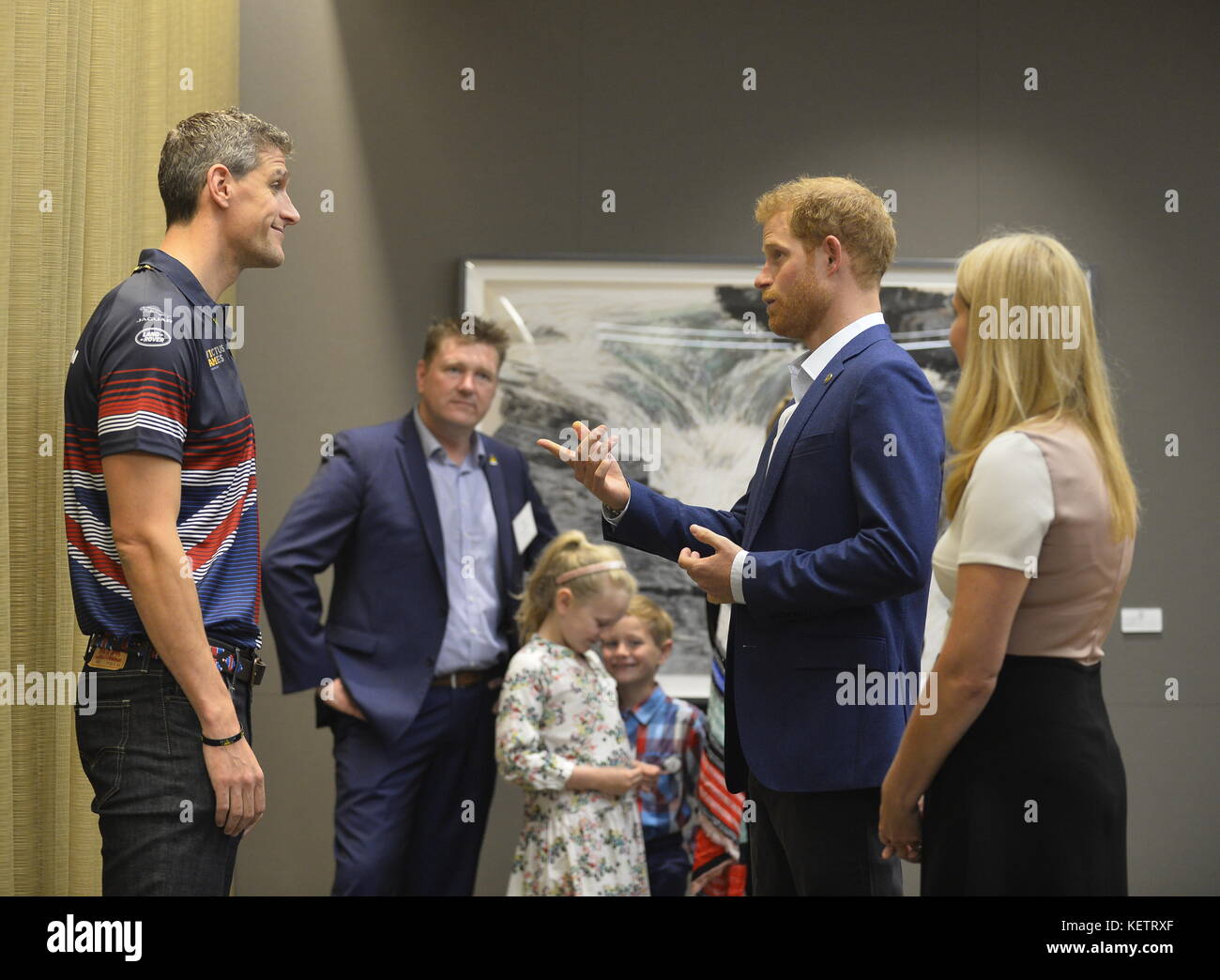 Prince Harry attends the True Patriot Love Symposium at the Scotia Plaza in Toronto  Featuring: Prince Harry Where: Toronto, Canada When: 22 Sep 2017 Credit: Euan Cherry/WENN.com Stock Photo