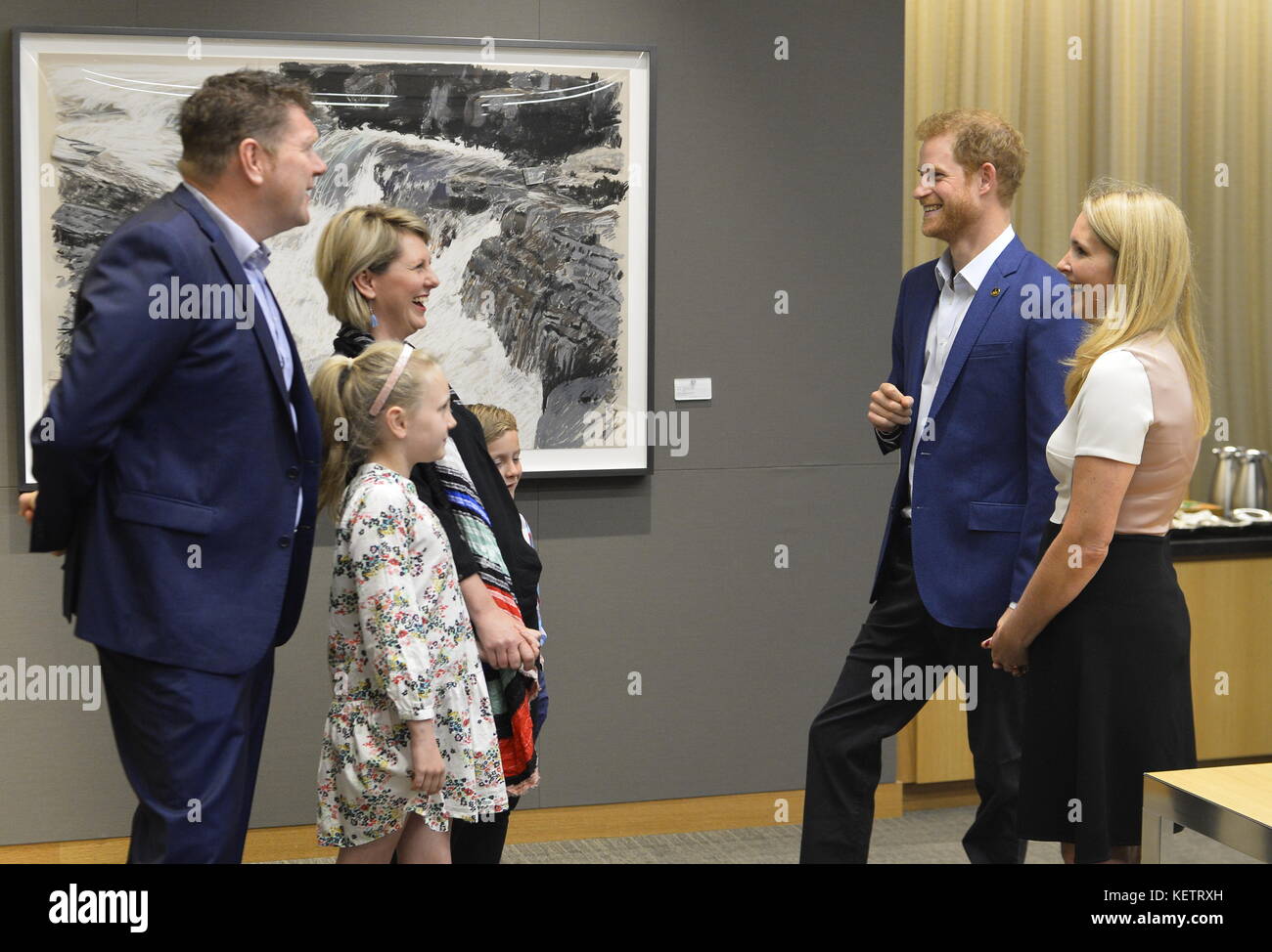Prince Harry attends the True Patriot Love Symposium at the Scotia Plaza in Toronto  Featuring: Prince Harry Where: Toronto, Canada When: 22 Sep 2017 Credit: Euan Cherry/WENN.com Stock Photo
