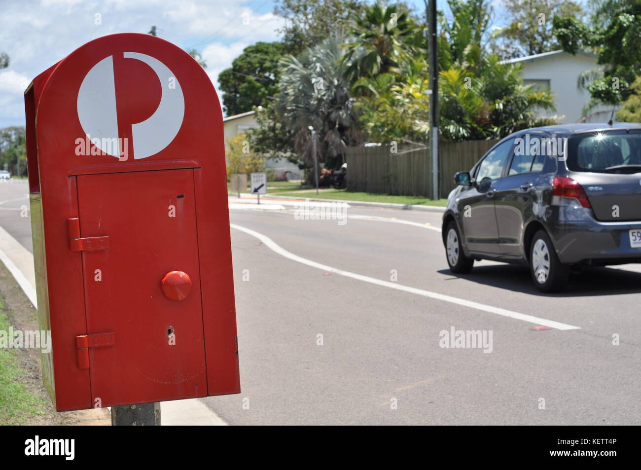 Australia post mailboxes, Townsville, Queensland, Australia Stock Photo Alamy