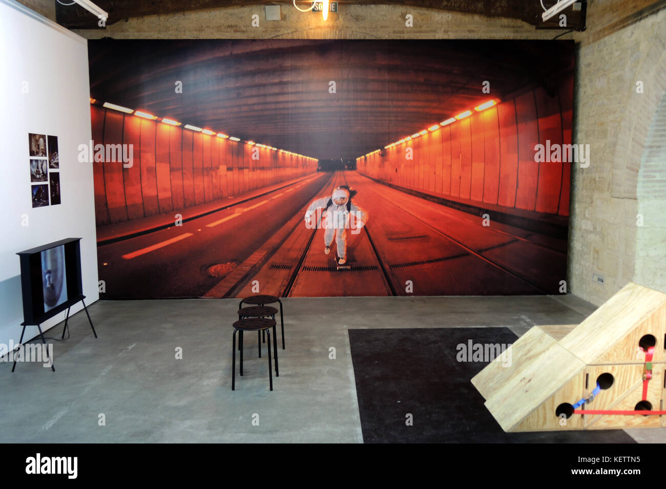 CAPC CONTEMPORARY ART MUSEUM BORDEAUX FRANCE ENTREPOT LAINE