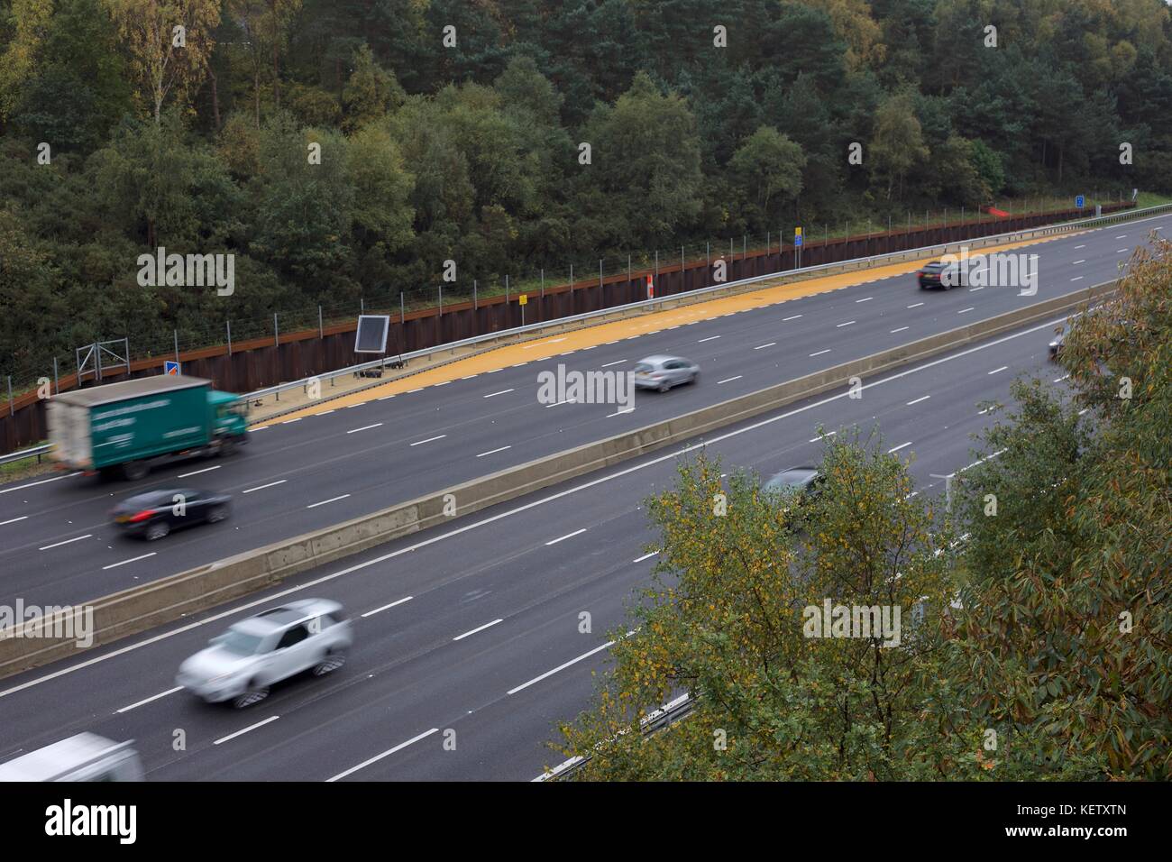 smart motorway Stock Photo