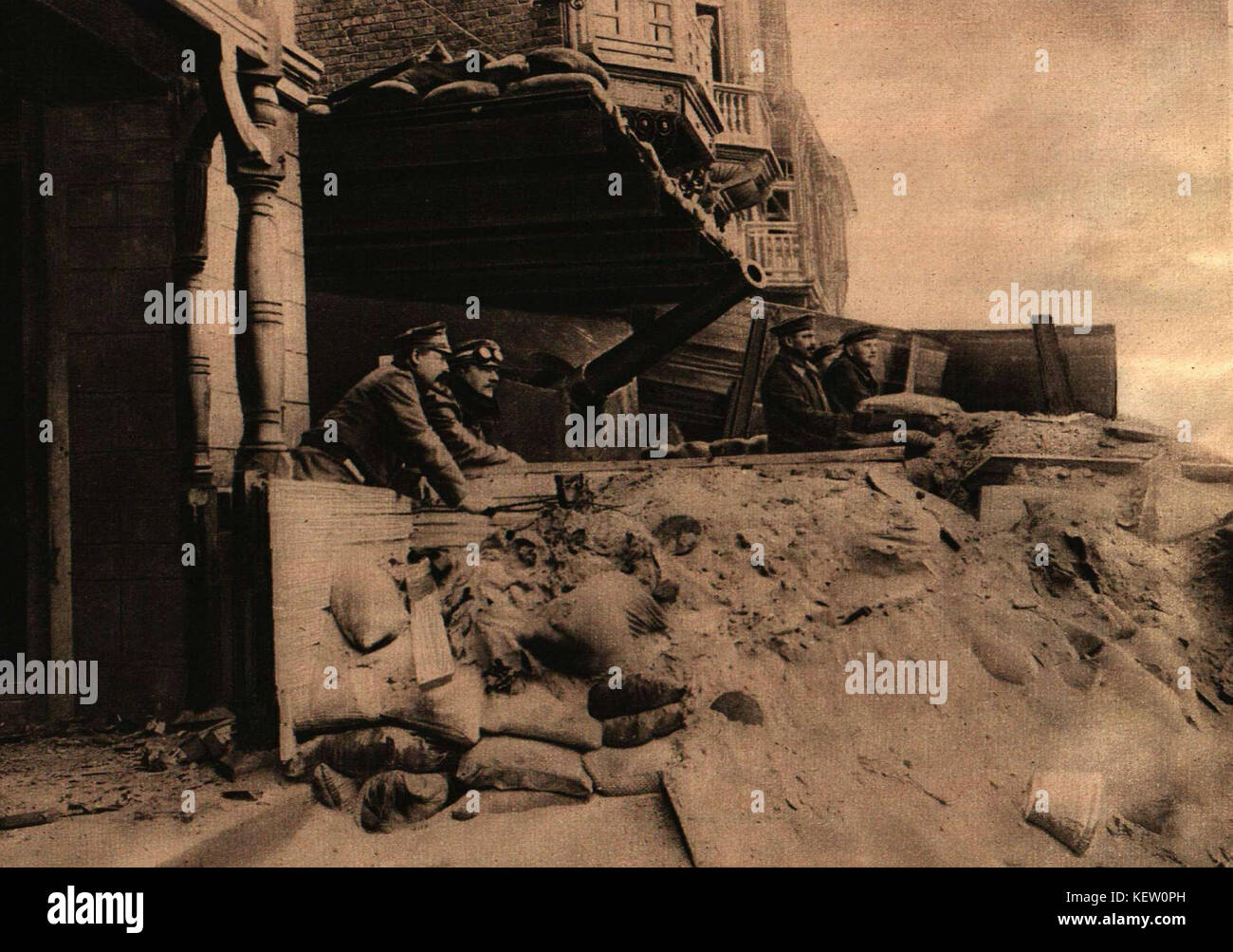 World war 1 front lines hi-res stock photography and images - Alamy