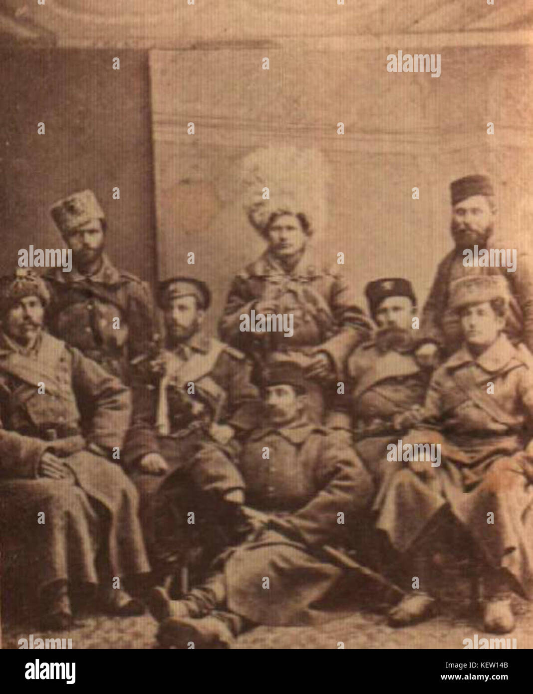 1599K 1 1882 31 Serbo Bulgarian war, 1885 Stock Photo
