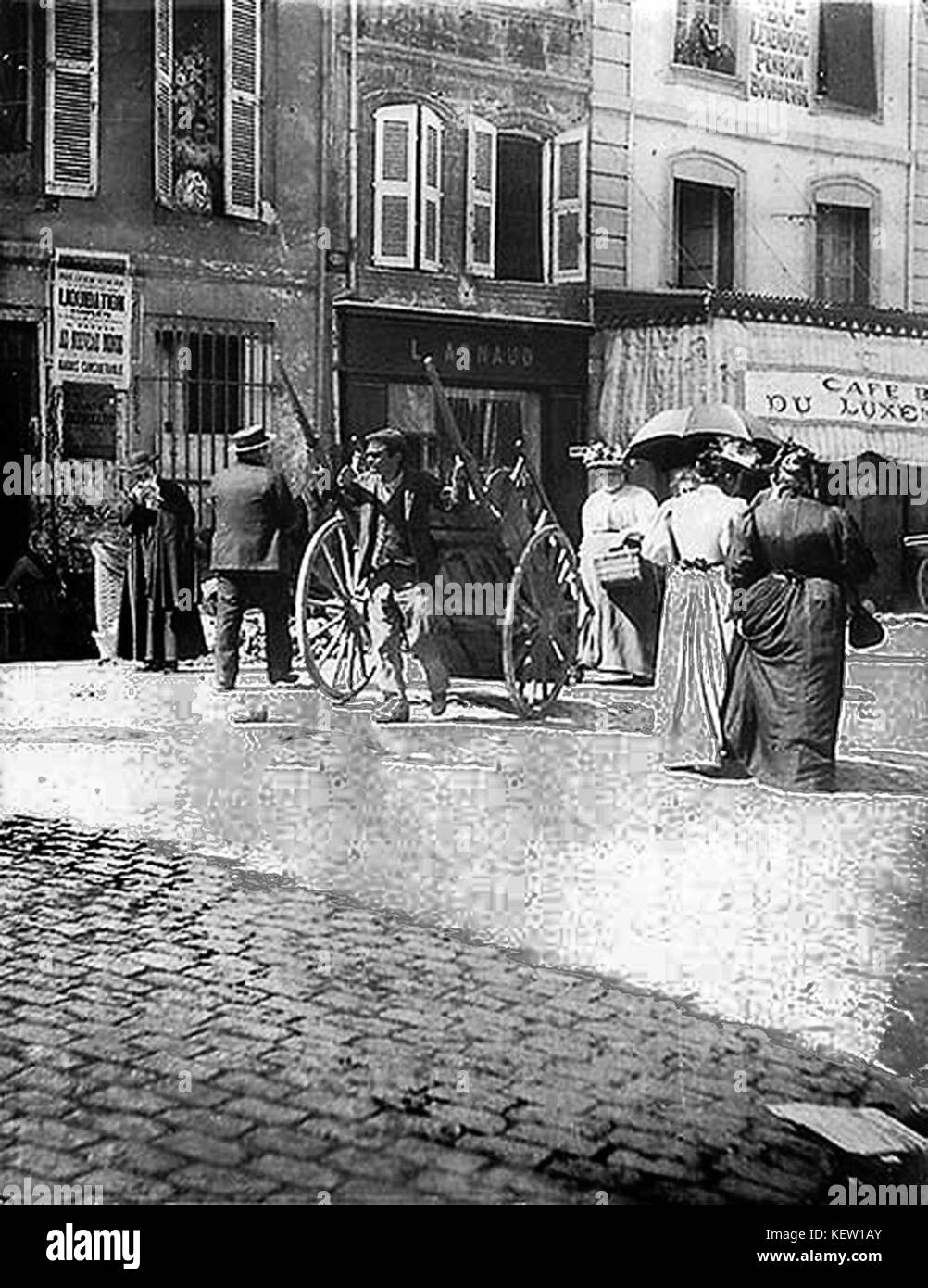 Avignon Portail Matheron 1896 Stock Photo