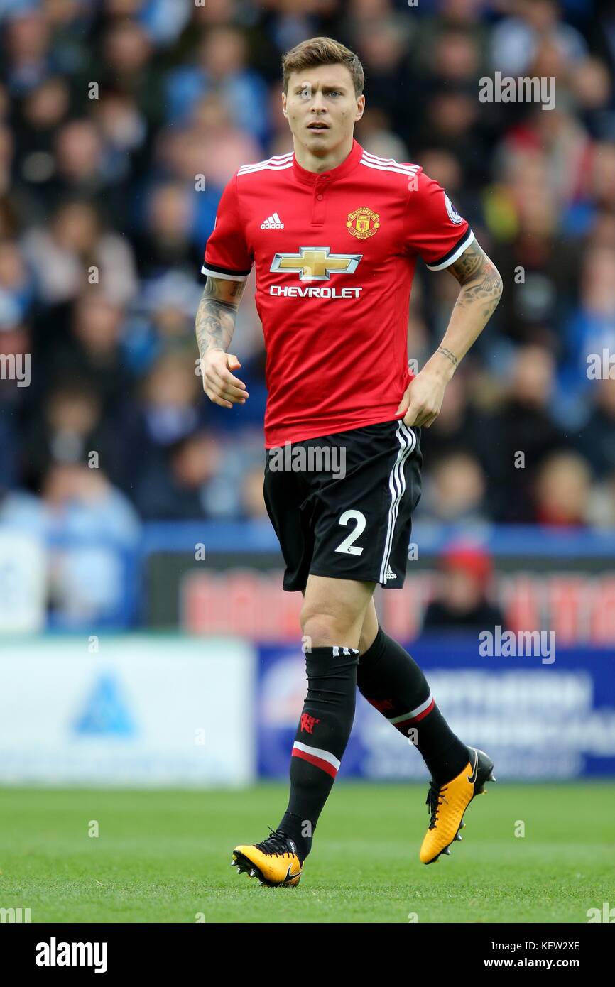 VICTOR LINDELOF  MANCHESTER UNITED FC  PREMIER LEAGUE, HUDDERSFIELD TOWN FC V MANCHESTER UNITED FC  JOHN SMITH'S STADIUM, HUDDERSFIELD , ENGLAND  21 October 2017  GBB4635      STRICTLY EDITORIAL USE ONLY.   If The Player/Players Depicted In This Image Is/Are Playing For An English Club Or The England National Team.   Then This Image May Only Be Used For Editorial Purposes. No Commercial Use.    The Following Usages Are Also Restricted EVEN IF IN AN EDITORIAL CONTEXT:   Use in conjuction with, or part of, any unauthorized audio, video, data, fixture lists, club/league logos, Betting, Games or a Stock Photo