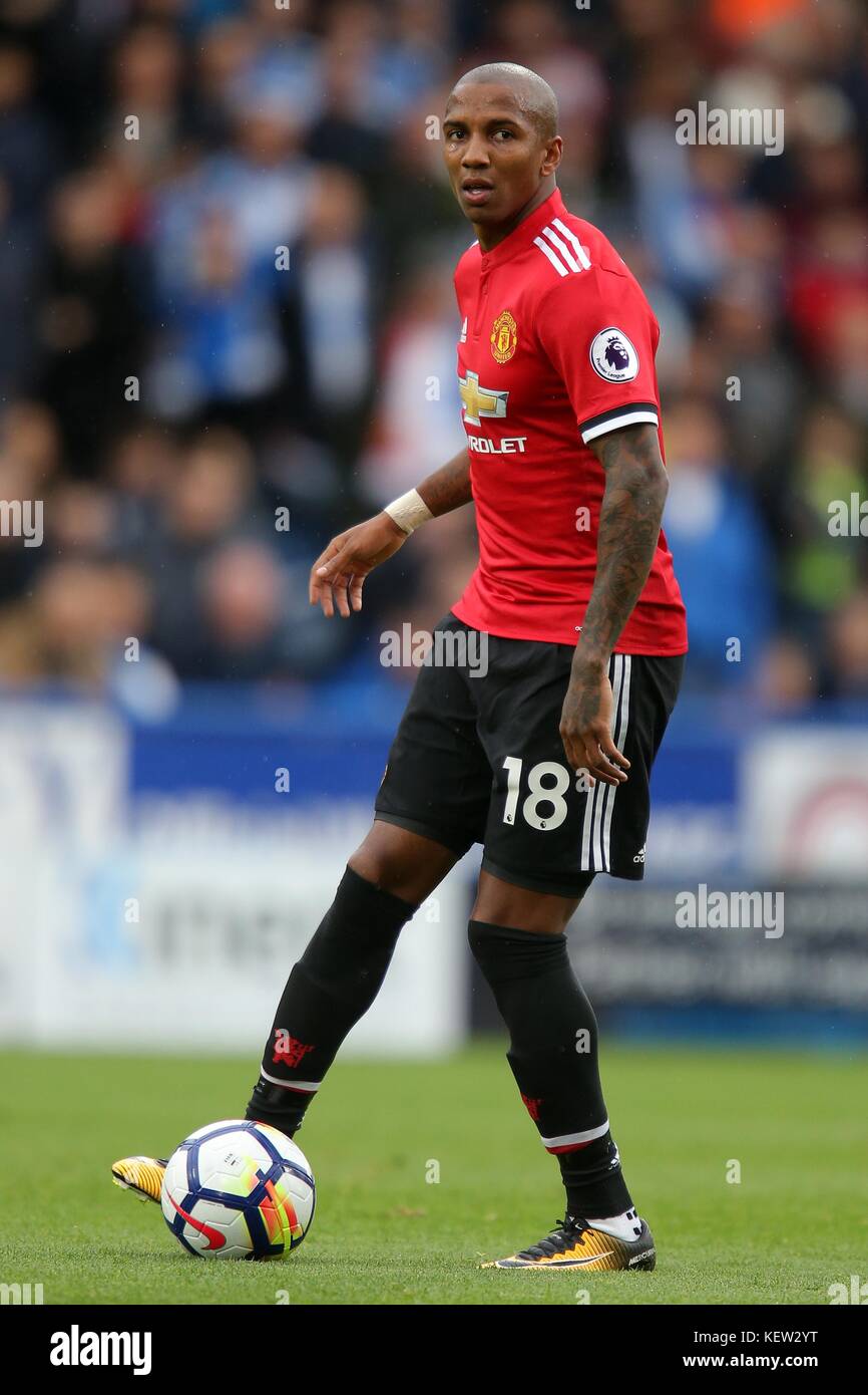 ASHLEY YOUNG MANCHESTER UNITED FC PREMIER LEAGUE, HUDDERSFIELD TOWN FC ...