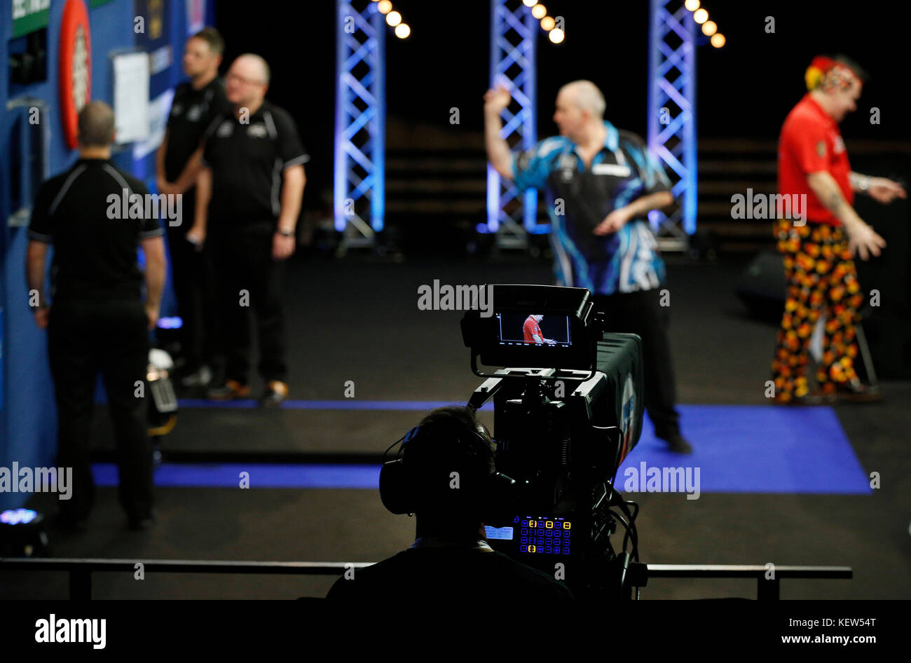 Dusseldorf, Germany. 21st Oct, 2017. World Series of Darts, German Masters on 21. 10. 2017 in