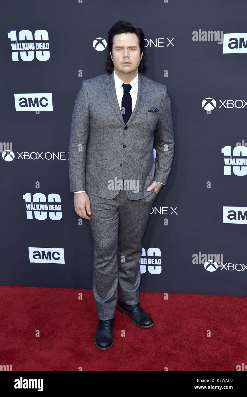 Josh McDermitt attends AMC’s ‘The Walking Dead’ Season 8 Premiere and