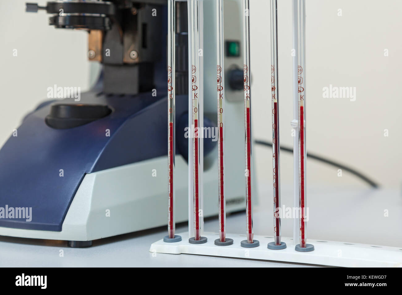 blood testing equipment Stock Photo Alamy