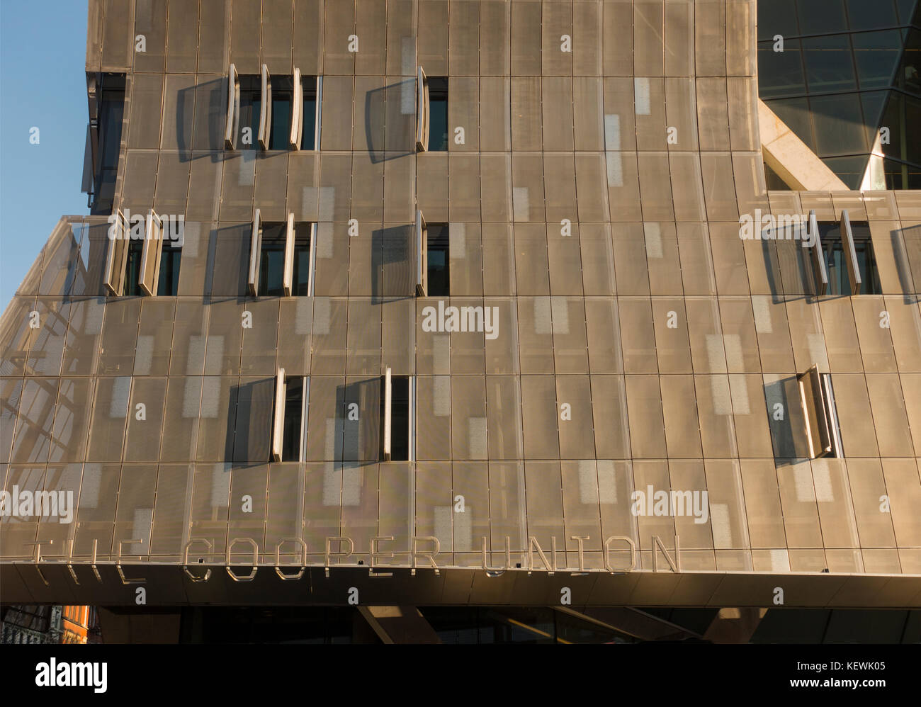 Cooper Unions square building NYC Stock Photo Alamy