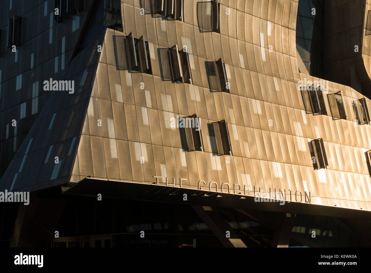 Cooper Unions square building NYC Stock Photo Alamy
