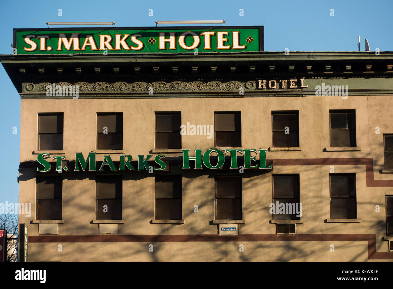 St. Marks Hotel NYC Stock Photo