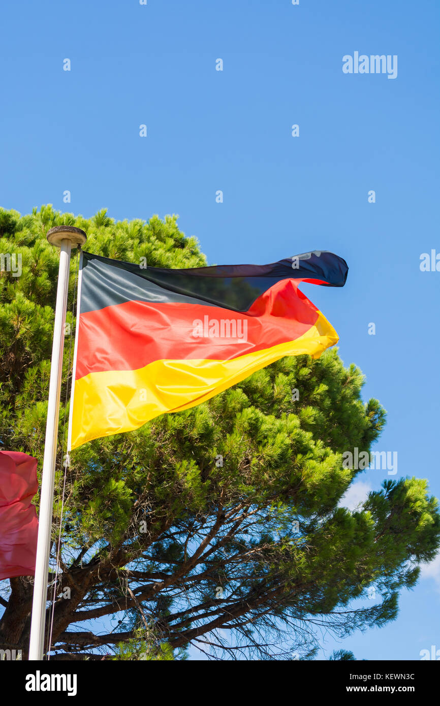 Flag of Germany or German Flag is a tricolour consisting of three equal