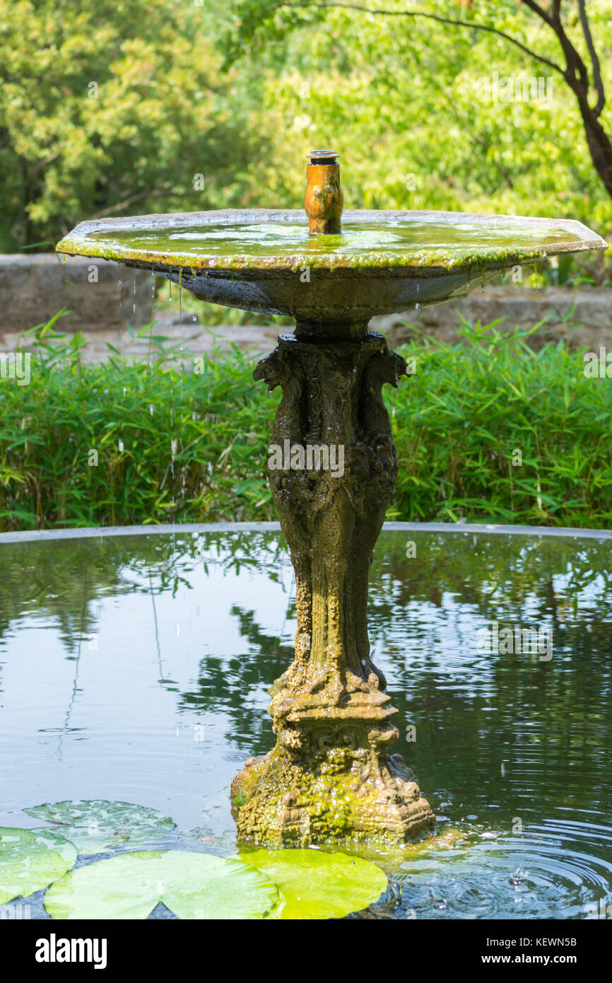 Old fontain in Provence with fresh cold water, France Stock Photo Alamy