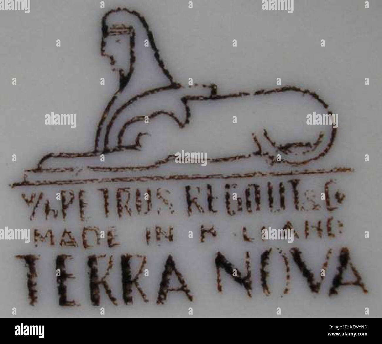 This is an image of 'De Sphinx,' a historical mark associated with an ...