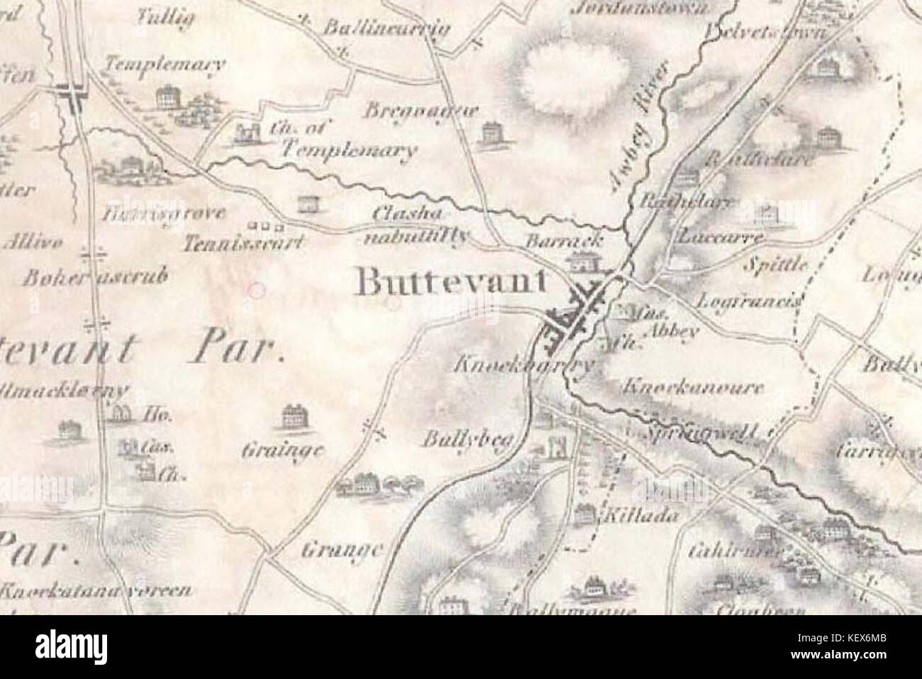 Buttevant 1811 Stock Photo Alamy