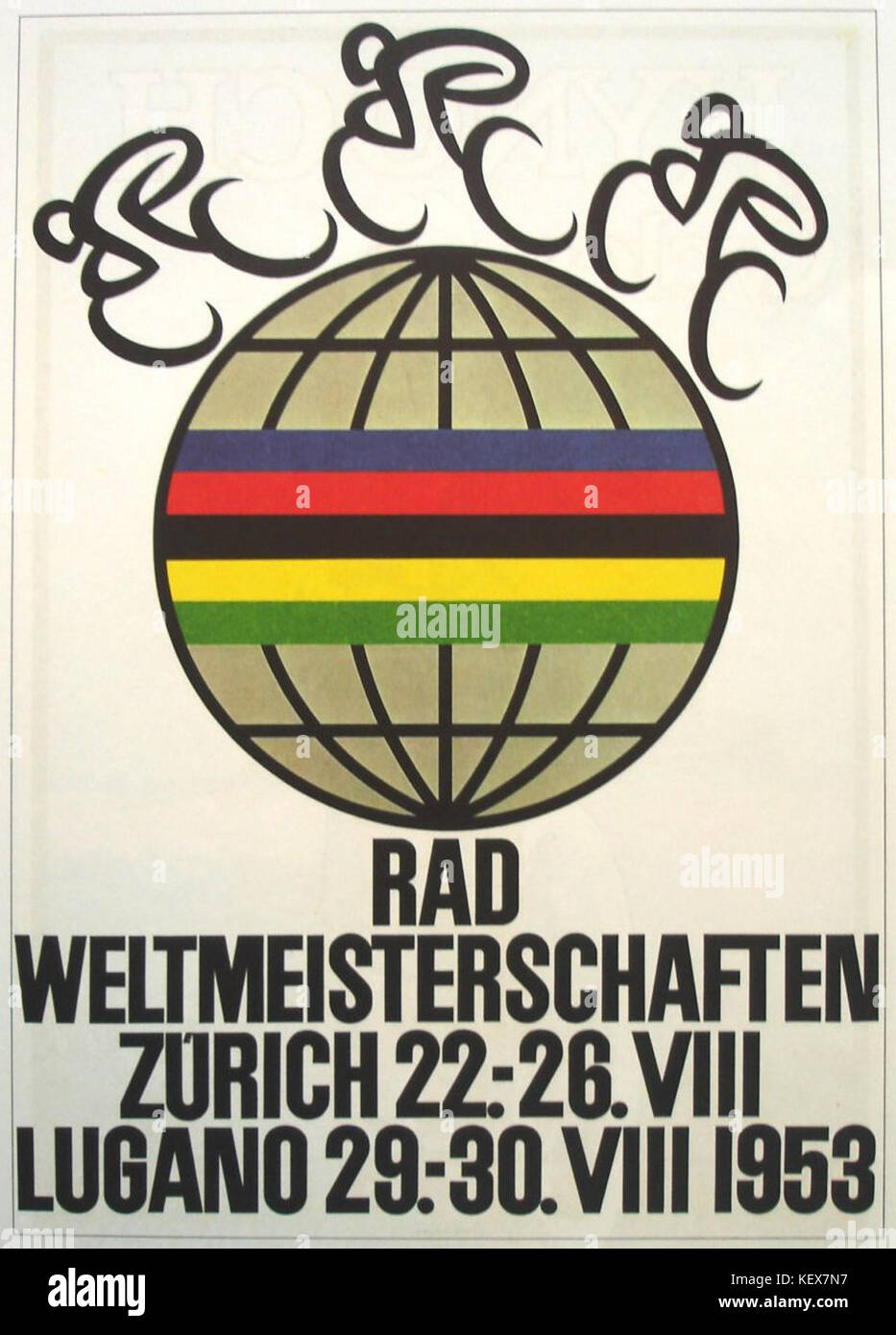 Championnats du monde de cyclisme 1953 Stock Photo Alamy