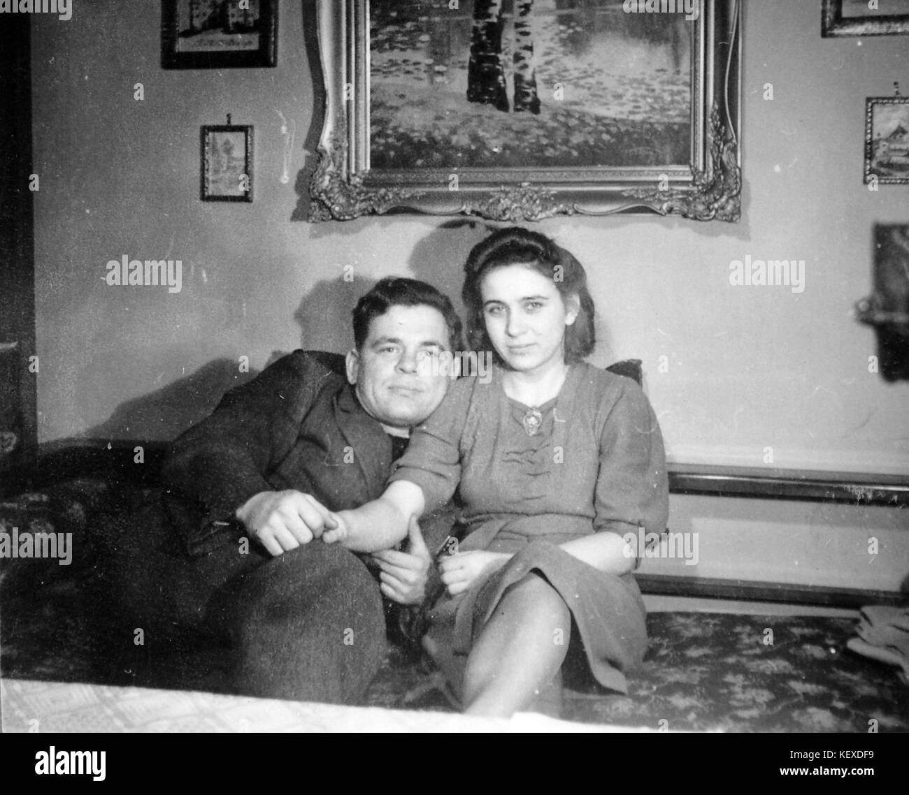 White woman and black man Black and White Stock Photos & Images - Alamy