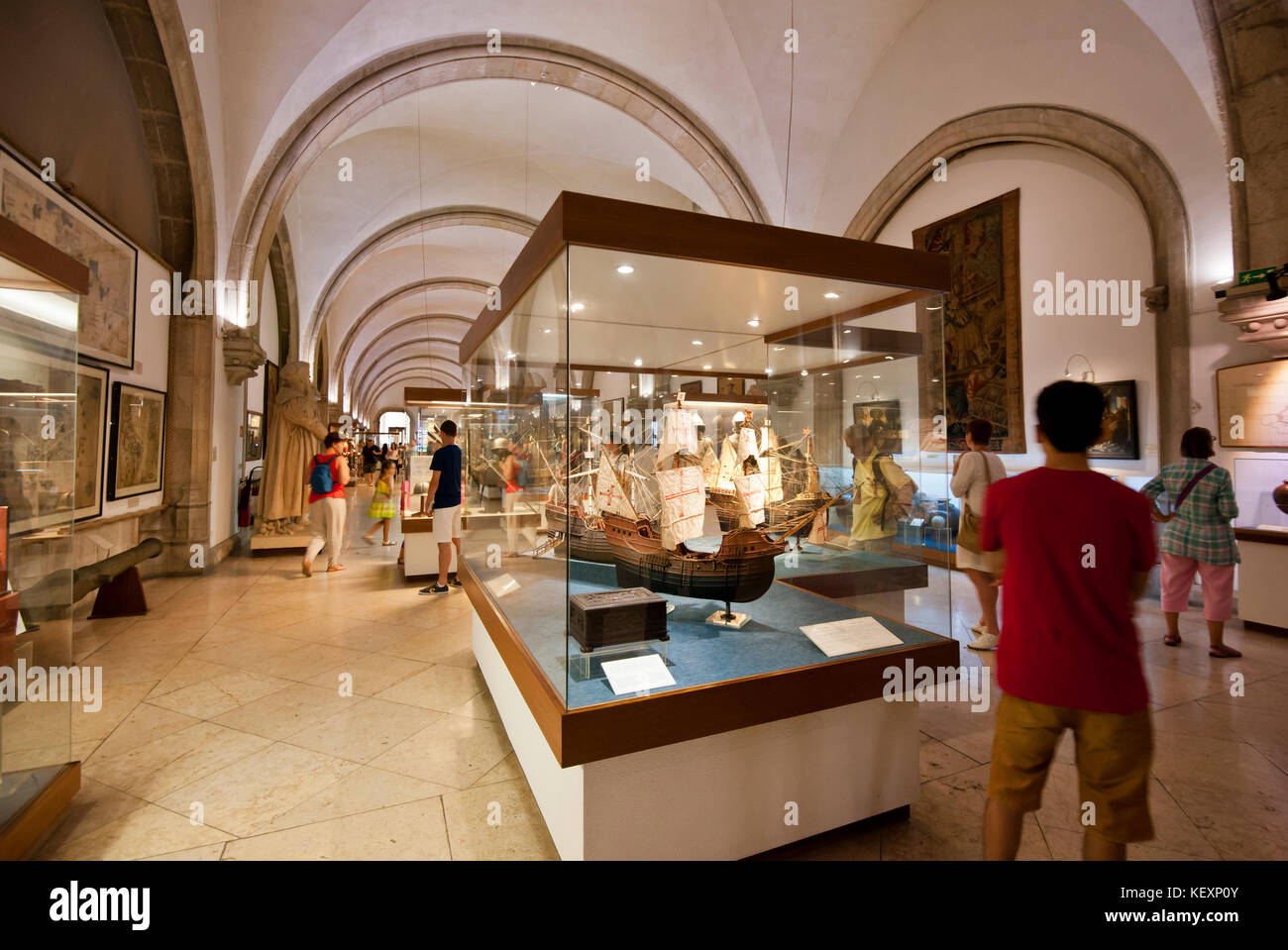 Museu da Marinha (Maritime Museum), Lisbon. Portugal Stock Photo