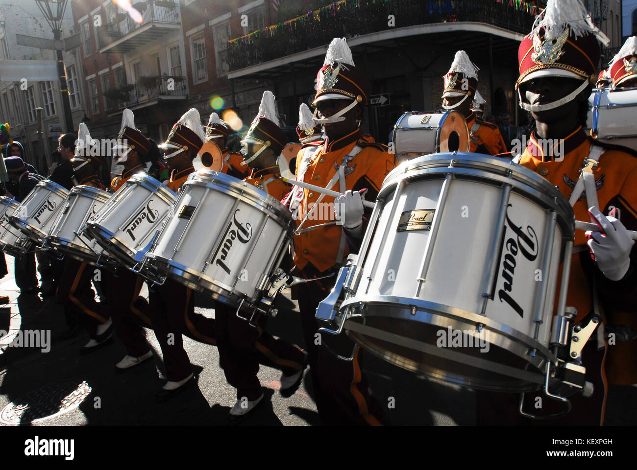 mardi gras marching band
