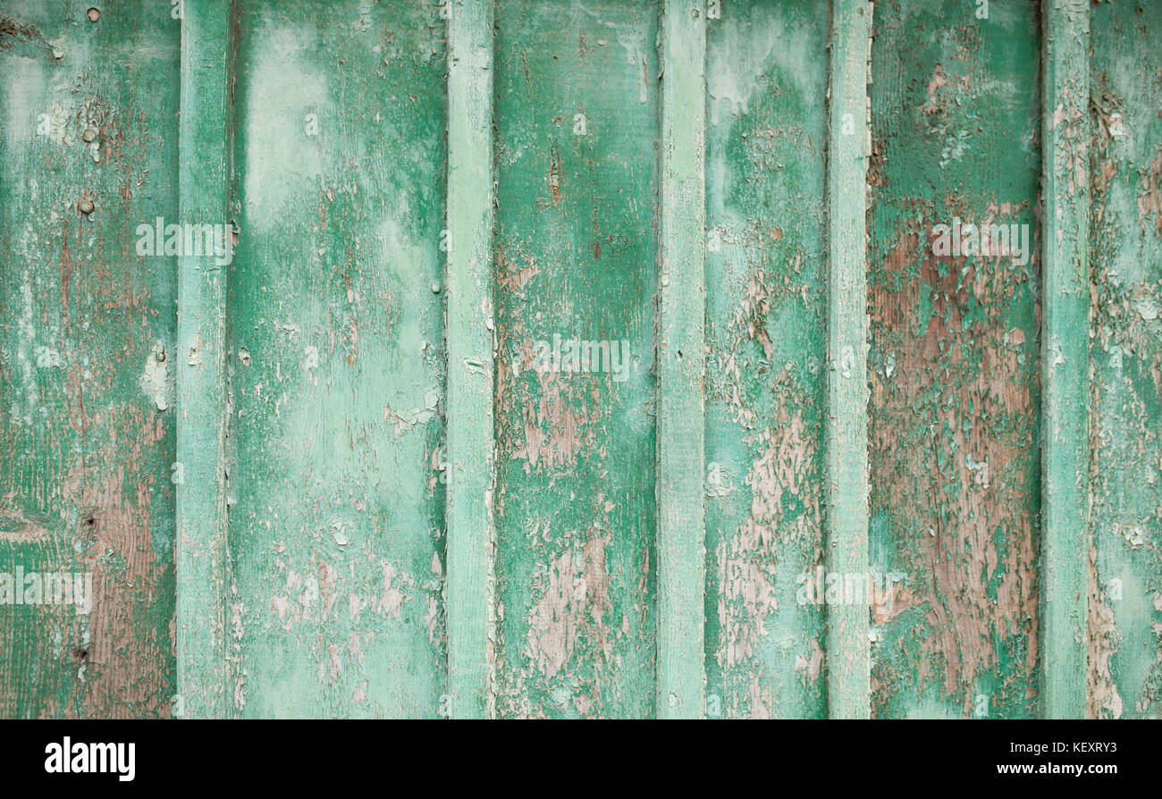 old green wooden fence background texture close up Stock Photo - Alamy