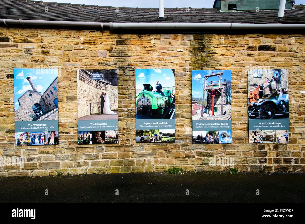 Stock Photo Elsecar Heritage Centre, South Yorkshire. Elsecar