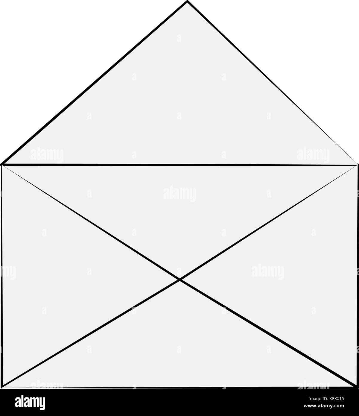 message envelope icon image Stock Vector Image & Art - Alamy