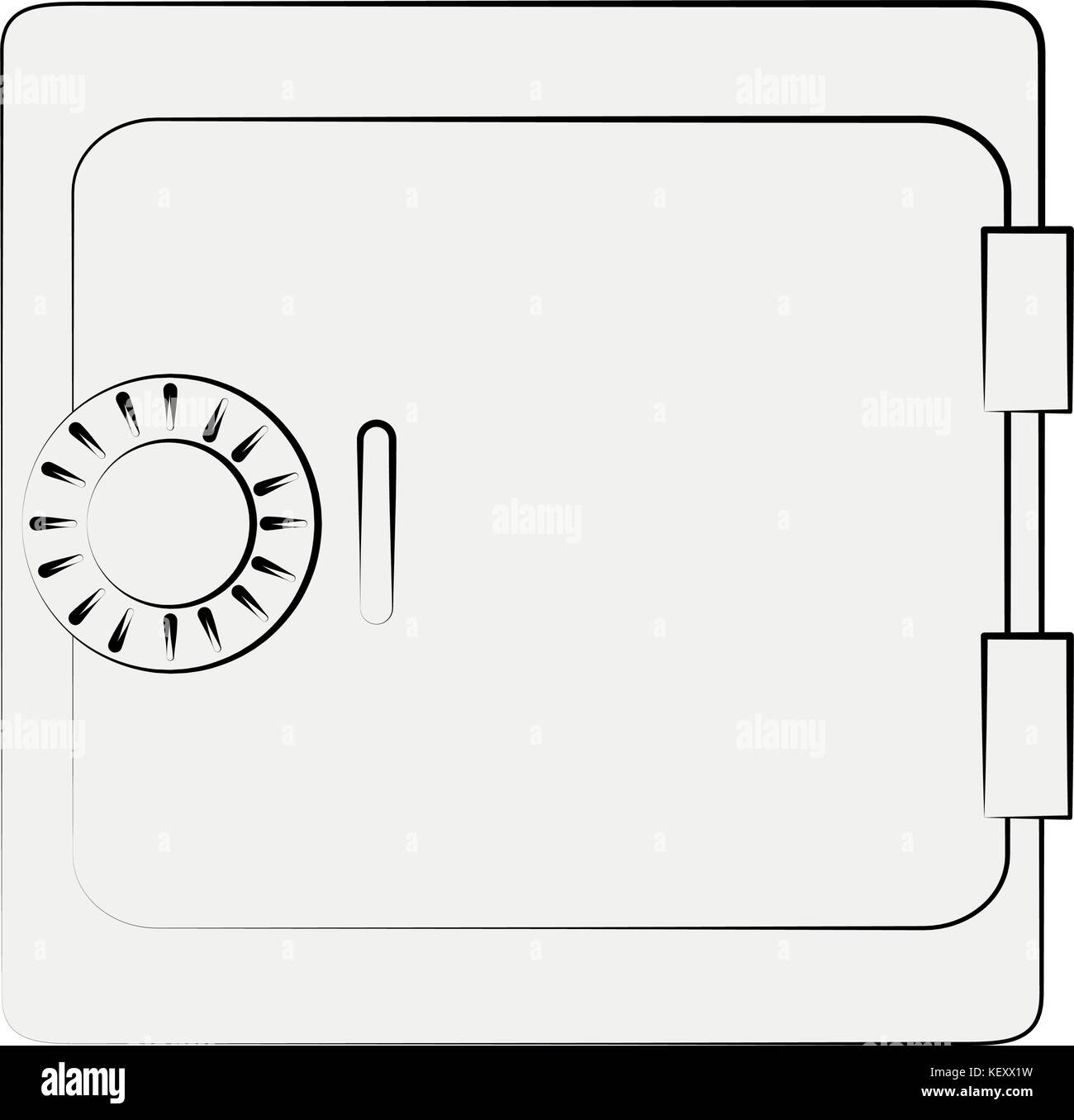 safe box icon image Stock Vector Image & Art - Alamy
