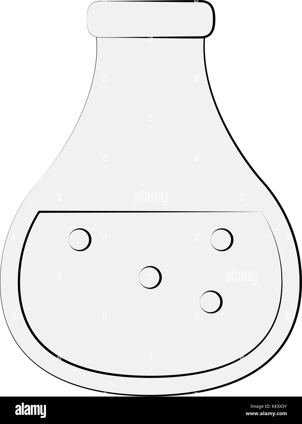 round bottom flask science icon image Stock Vector Image & Art - Alamy