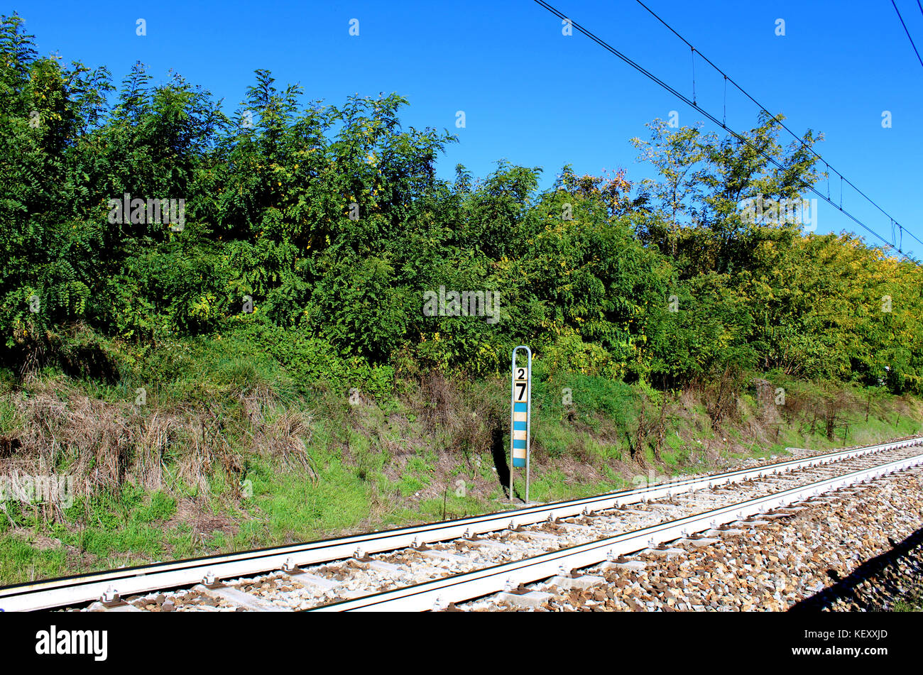 Italian railway sign hi-res stock photography and images - Alamy