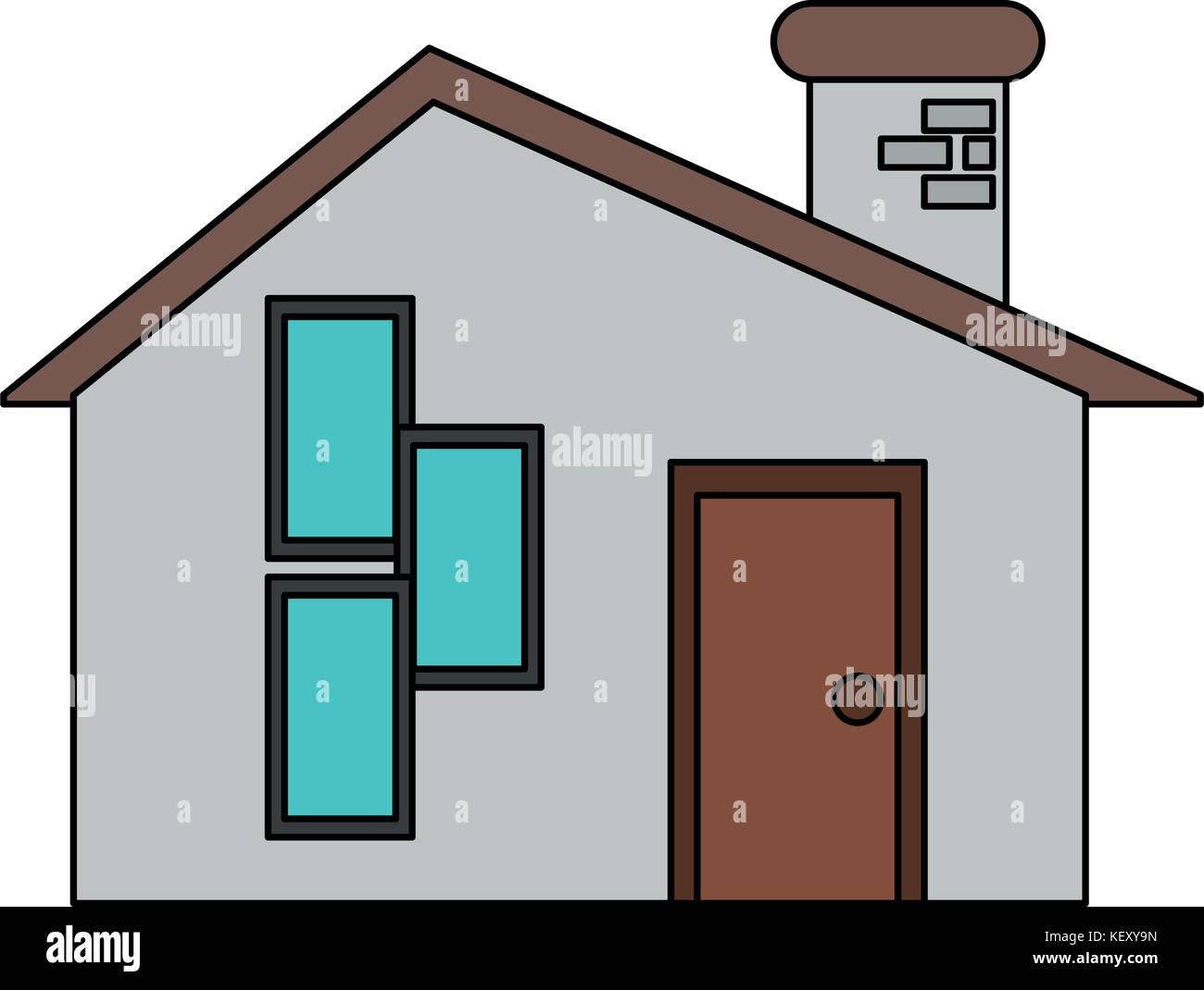family home or house icon image Stock Vector Image & Art - Alamy