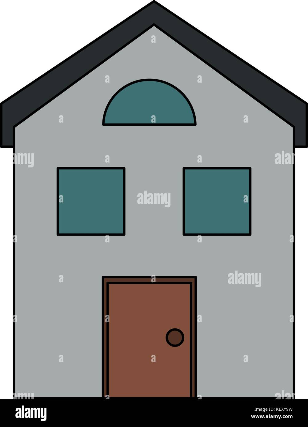 family home or house icon image Stock Vector Image & Art - Alamy
