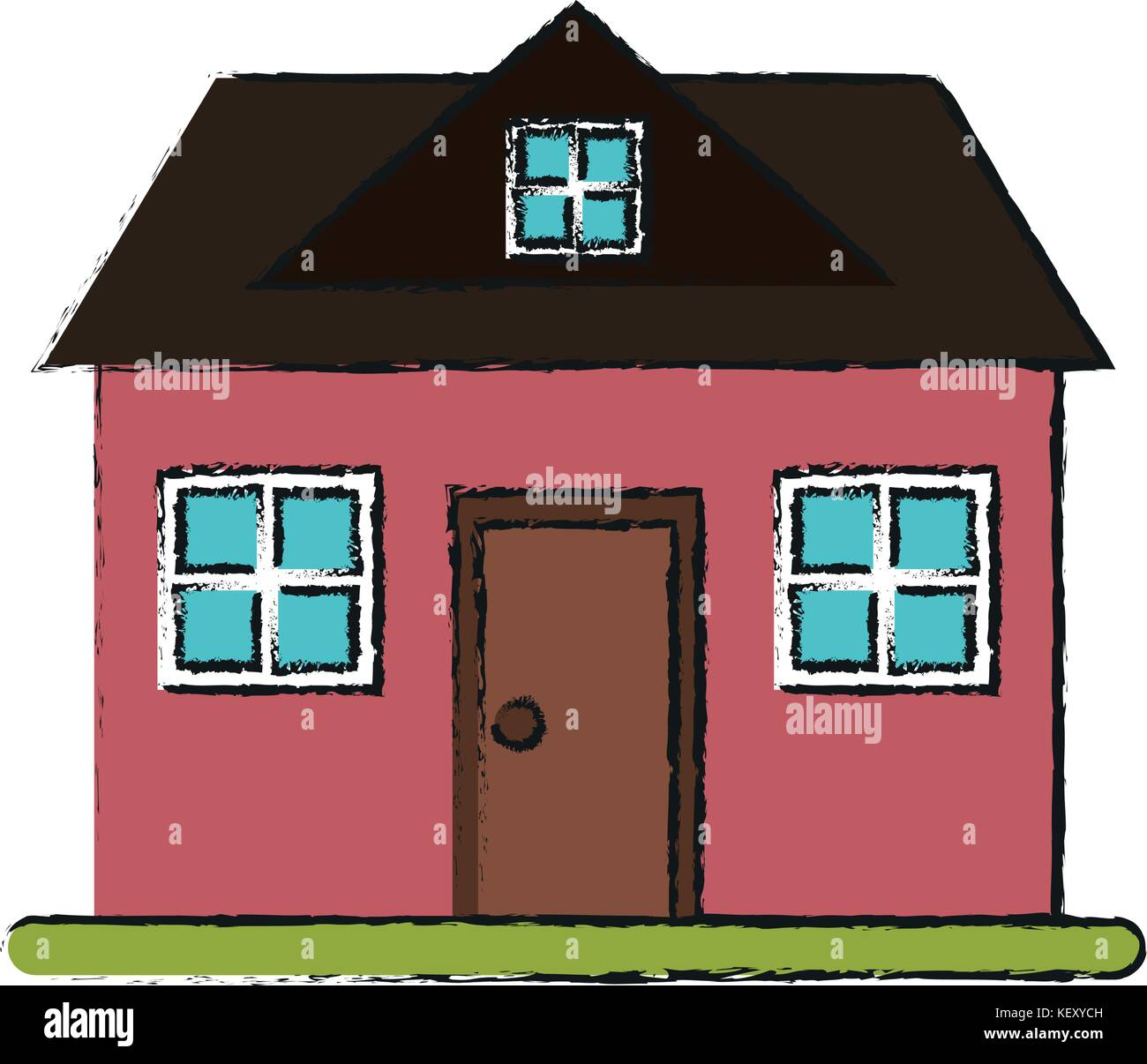 family home or house icon image Stock Vector Image & Art - Alamy