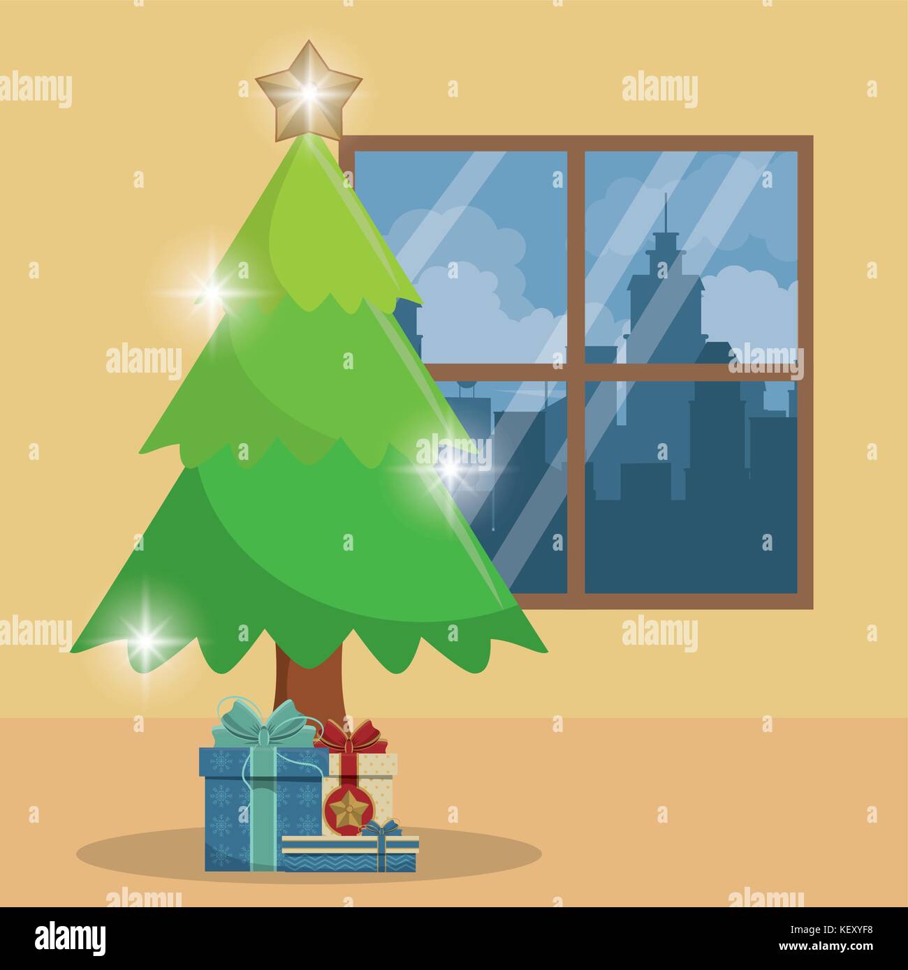Merry christmas card design Stock Vector Image & Art - Alamy