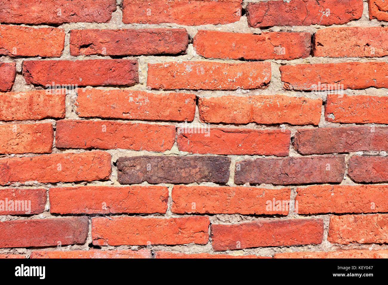 Mud brick wall texture. Stock Photo