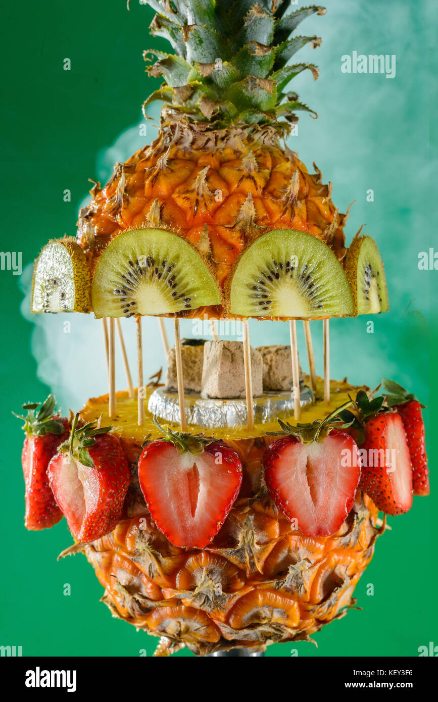 Fruit aroma hookah Stock Photo - Alamy