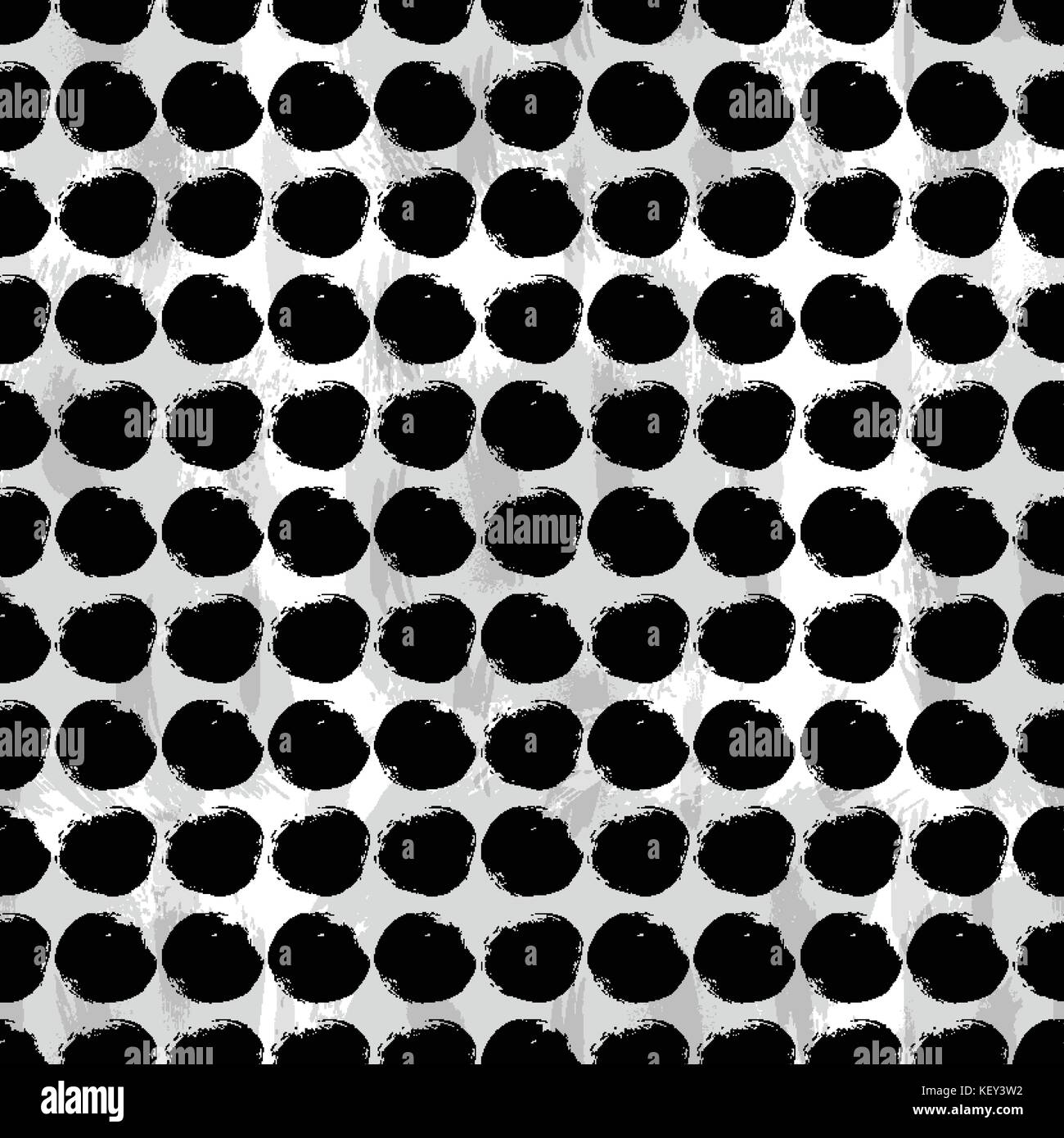 Seamless black and white hand drawn pattern Stock Vector Image & Art ...