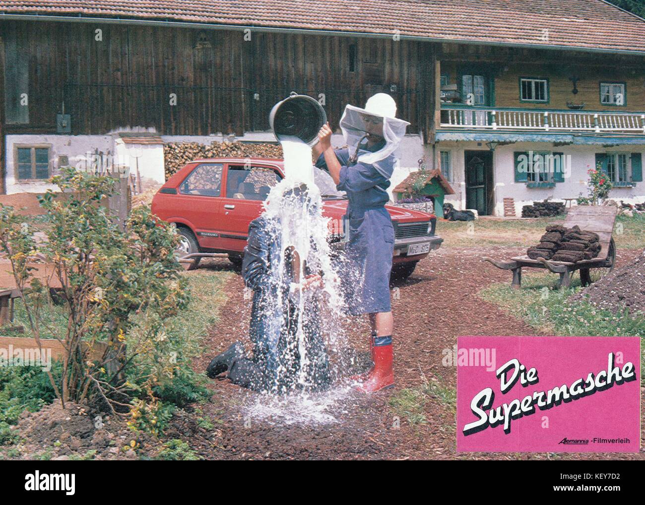 Lass das - ich hass das, aka: Die Supermasche, Deutschland 1983, Regie: Horst Hächler, Darsteller: Michael Schanze, Beatrice Richter Stock Photo
