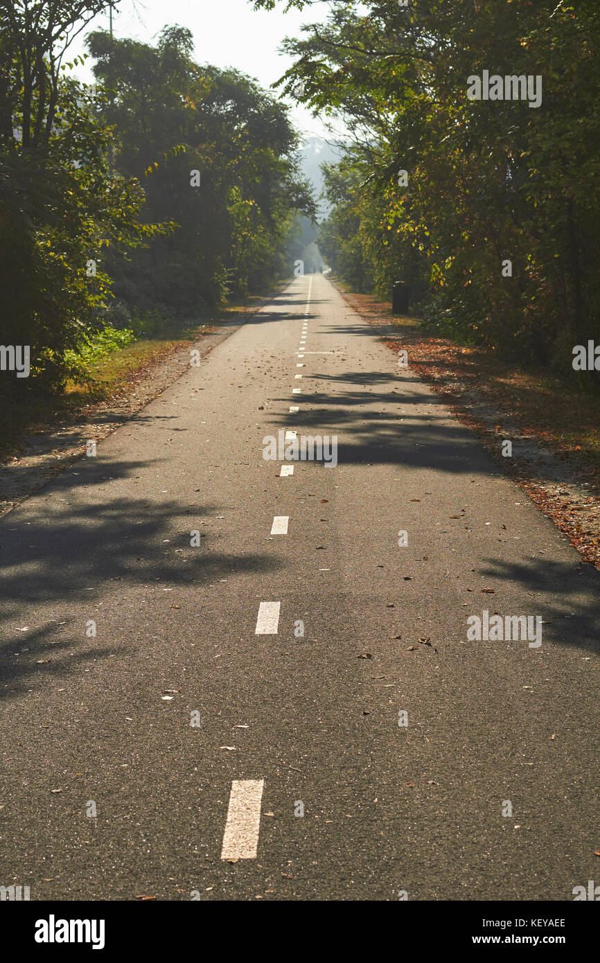 The Great Allegheny Passage trail just south of downtown Pittsburgh