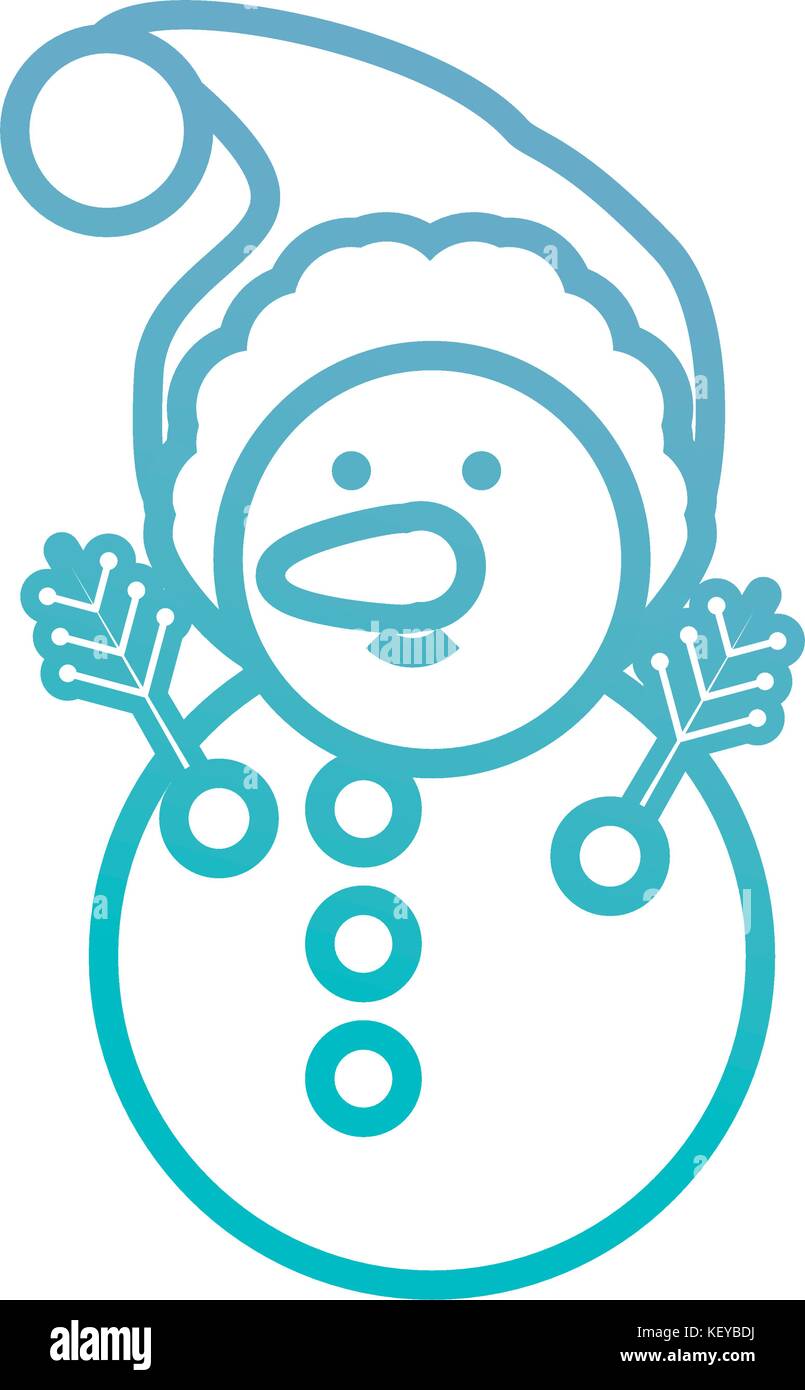 cartoon snowman icon Stock Vector Image & Art - Alamy
